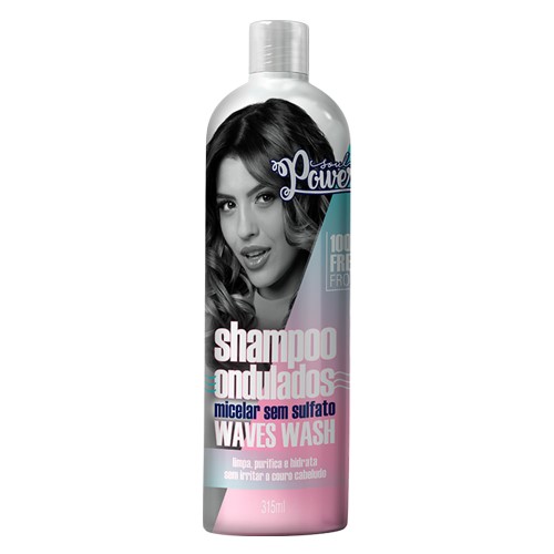 Soul Power Waves Wash – Shampoo de Limpeza Profunda