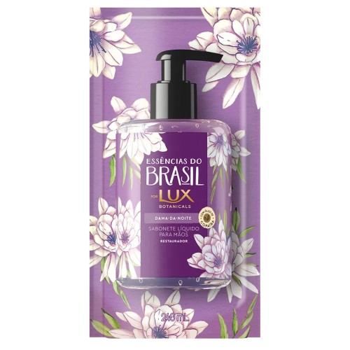 Sabonete Líquido Para Mãos Lux Botanicals Essências Do Brasil Dama Da Noite 240ml