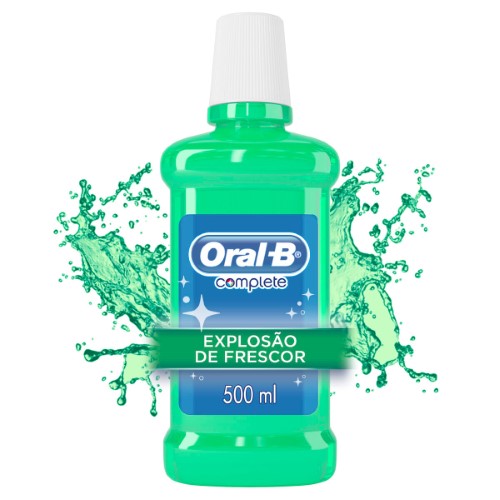 Enxaguante Bucal Oral-B Bucal Complete Hortelã 500ml