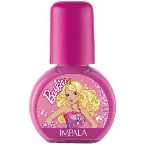 Esmalte Infantil Impala Barbie Reino Cor De Rosa