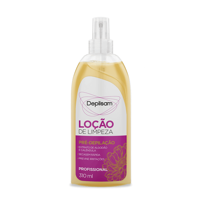 Loção de Limpeza Pré Depilação Depilsam 310Ml