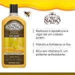 Shampoo Tio Nacho Anti Idade, Nutrição e Brilho Rejuvenecimento Capilar 415ml