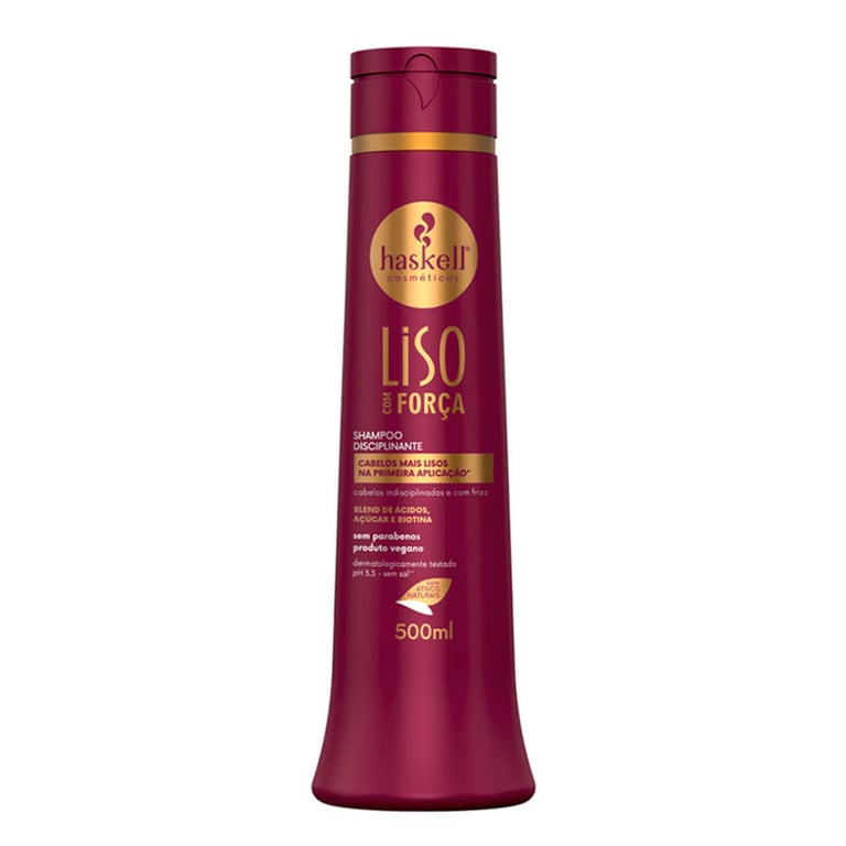 Liso com Força - Shampoo 500ml