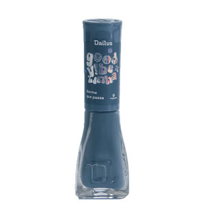 Esmalte Dailus Good Vibezinha Dorme que Passa Azul Acinzentado 8ml