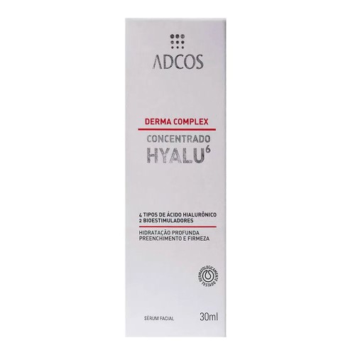 Derma Complexo Facial Adcos Concentrado Hyalu 6 30ml