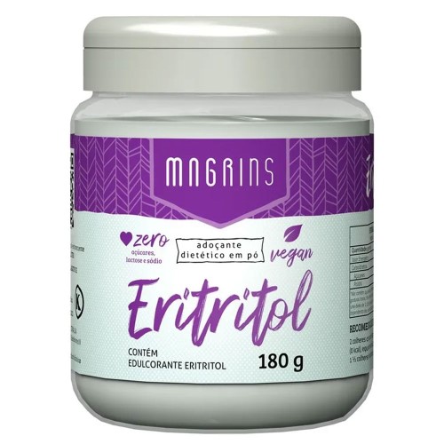 Adoçante Magrins Eritritol Pote 180g