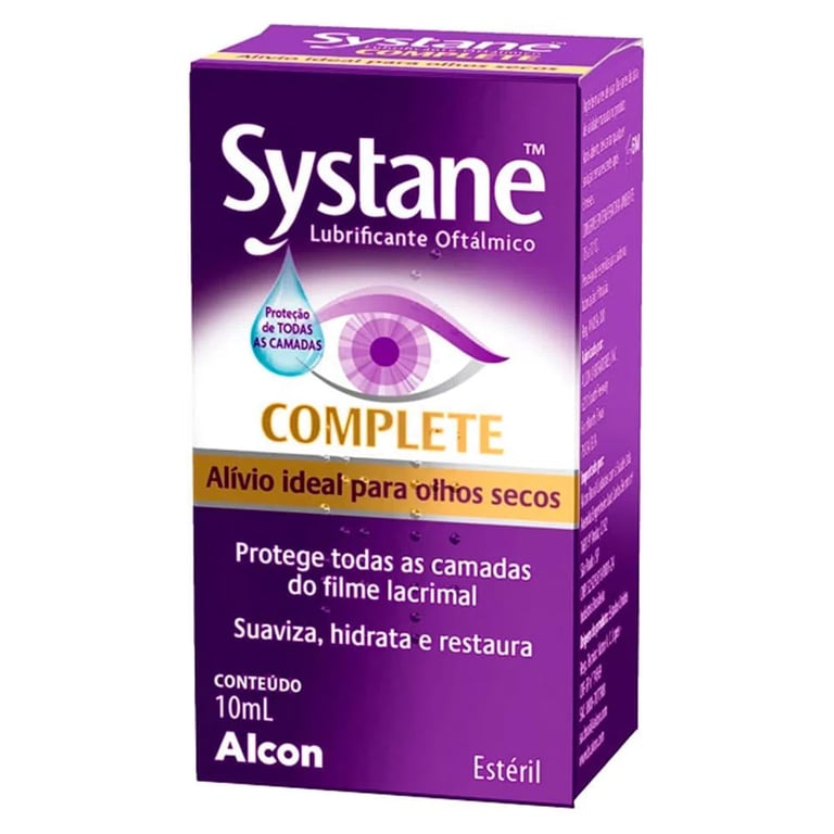 SYSTANE COMPLETE SOLUCAO OFTALMICA 10 ML x 1