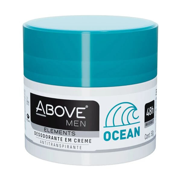 Desodorante Antitranspirante Creme Above Men Elements Invisible Ocean 50g