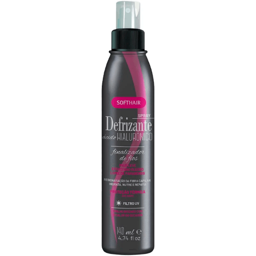 Defrizante Soft Hair Spray Ácido Hialurônico 140ml