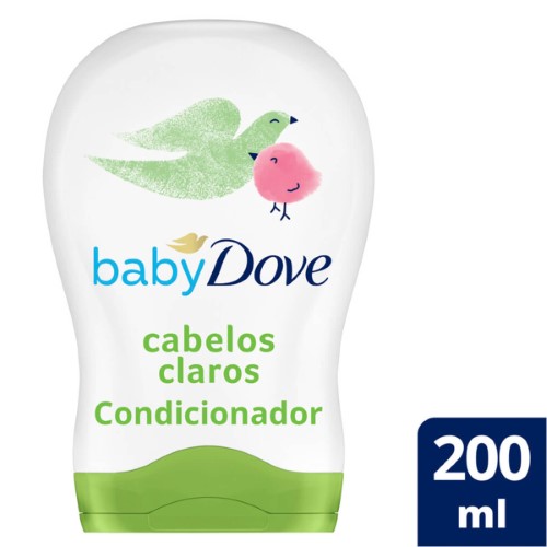 Condicionador Baby Dove Hidratação Enriquecida para Cabelos Claros 200ML