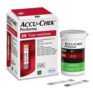 Accu-Chek Performa 25 Tiras Roche