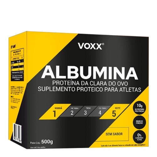 Albumina Voxx Sem Sabor 500g