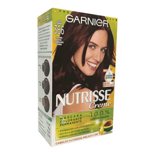 Tintura Garnier Nutrisse 366 Acaju Purpura