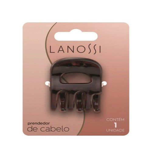 Prendedor De Cabelo Lanossi Capuccino 1 Unidade