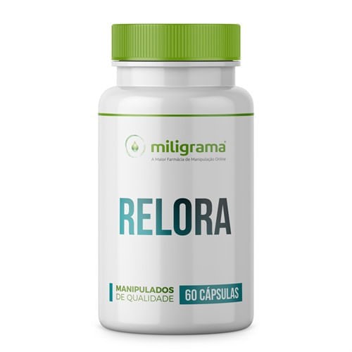 Relora 250mg Controla a ansiedade 60 Cápsulas