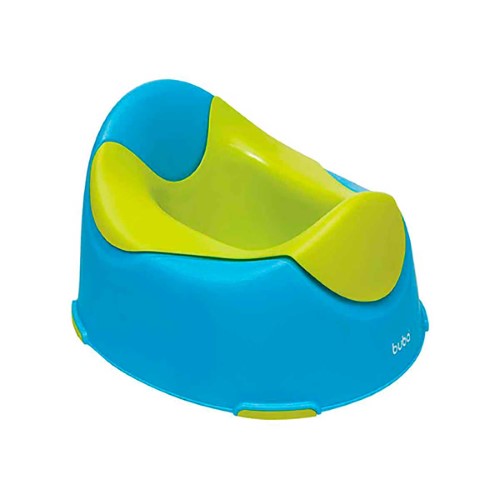 Troninho Infantil Buba Baby Azul e Verde com 1 Unidade