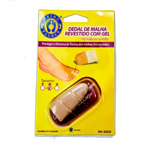 Dedal Orthopauher Malha Revestido Com Gel Sg-325 M 1 unidade