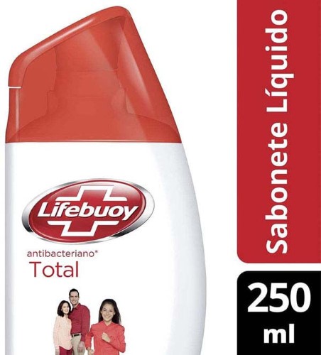 Sabonete Líquido Lifeboy Total 250ML