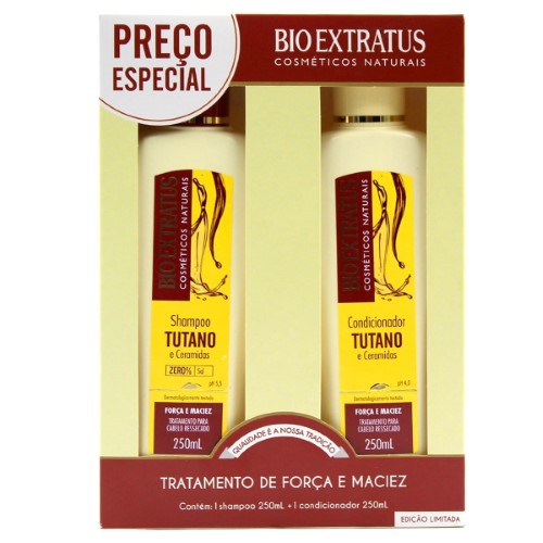 Shampoo + Condicionador Bio Extratus Tutano 250ml cada