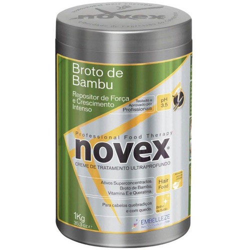 Creme de Tratamento Novex Broto de Bambu com 1kg