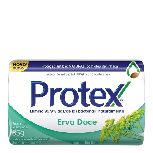 Sabonete em Barra Protex Erva Doce 85g