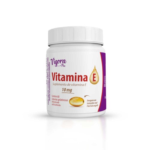 Vitamina E Vigora Plus 60 Cápsulas