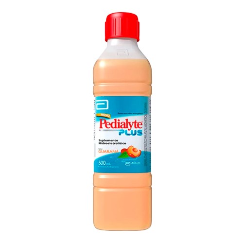 Pedialyte Plus Guaraná com 500ml