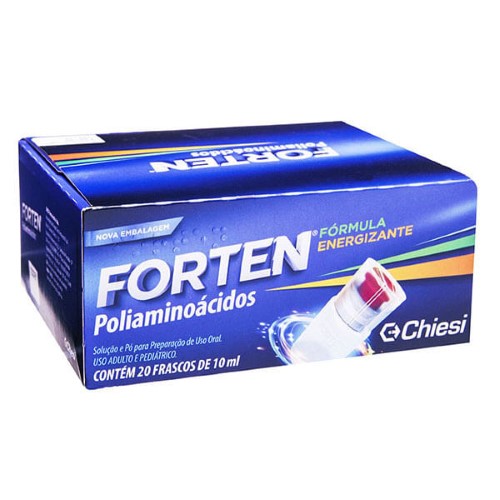 Forten Poliaminoácidos com 20 frascos de 10 ml