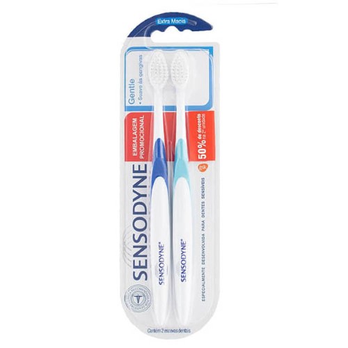 Escova Dental Sensodyne Gentle 2 Unidades