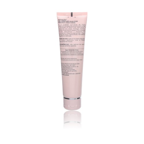 Gel Creme Anti-idade Vichy Ideal Body Pescoço, Colo E Mãos Fps20 100g