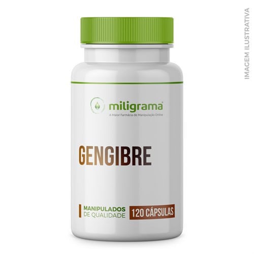 Gengibre 400mg 120 Cápsulas