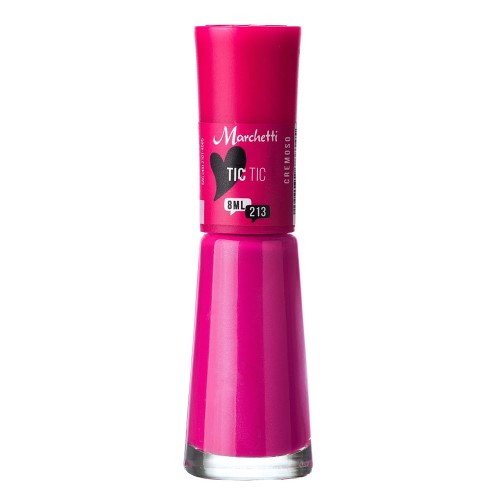 Esmalte Marchetti Cremoso Cor Tic Tic 213 com 8ml