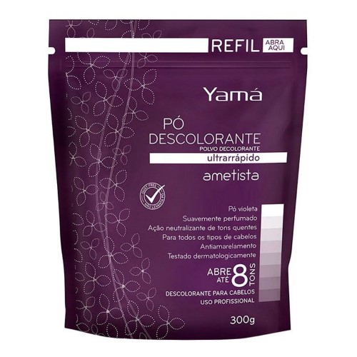 Pó Descolorante Yamá Refil Ametista 300g