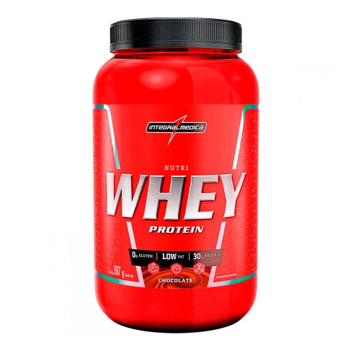 Nutri Whey Protein Integralmedica Chocolate 900g