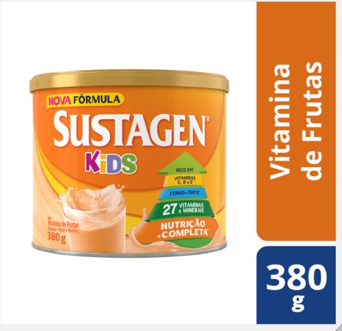 Sustagem Kids Sabor Vitamina Frutas 380G - Sustagen