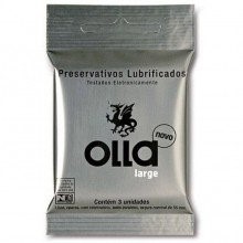 Preservativo Olla Large 3 Unidades