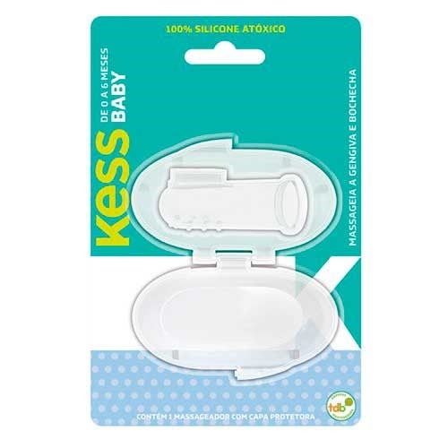 Escova Dental Infantil Kess Massageadora Para Bebê