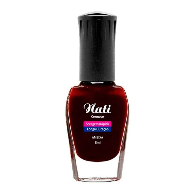 Esmalte Nati Cor Ameixa com 8ml