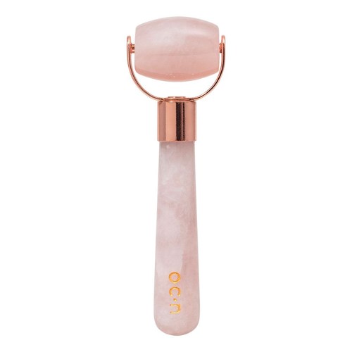 Roller Massageador Facial Océane – Mini Quartz Roller Rosa