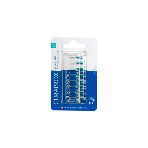 Refil para Escova Interdental Curaprox Prime 0,06mm 8 unidades