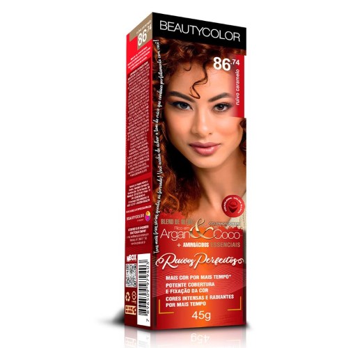 Tintura Beautycolor Ruivo Caramelo 86.74