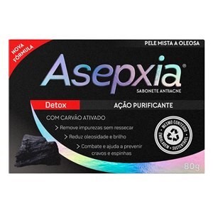 Sabonete Barra Asepxia Detox 80g