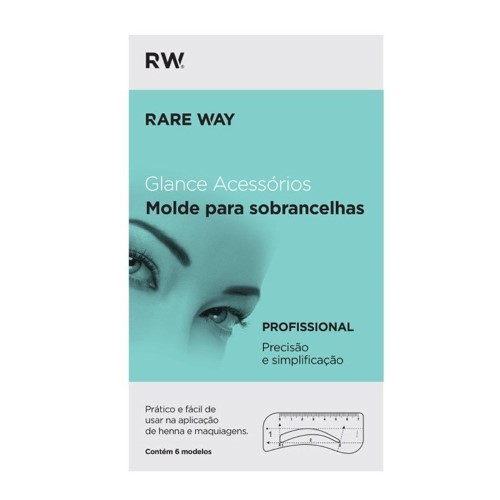 Molde Rare Way Para Sobrancelhas