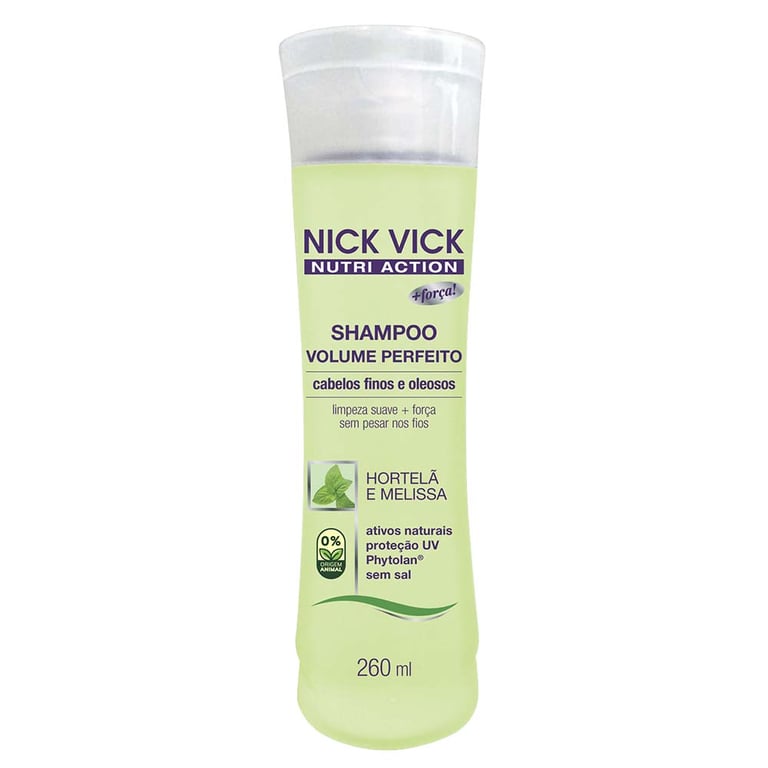 Shampoo Nick & Vick Nutri Volume Perfeito