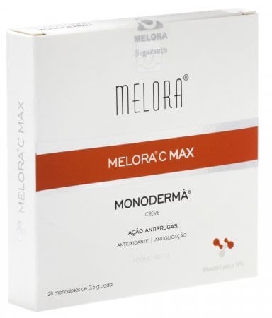 Creme Antirrugas Monoderma C Max Melora 1 Caixa Com 28 Unidades