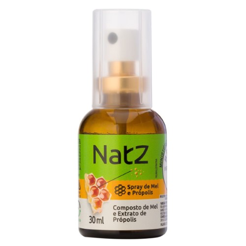 Spray de Garganta Mel com Própolis Natz 30ml