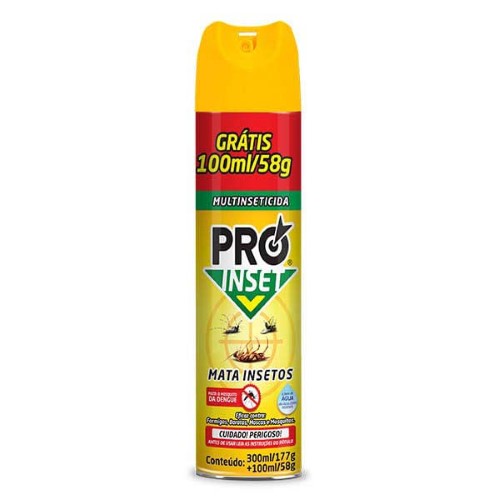 Inseticida Aerosol Pro Inset 400ml