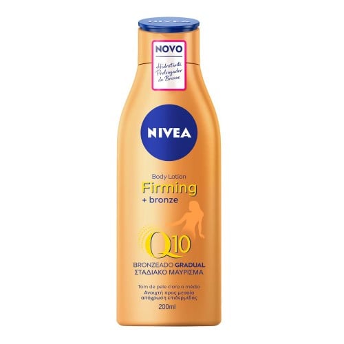 Loção Hidratante Corporal Nivea Firmador Q10 + Prolongador de Bronze 200ml