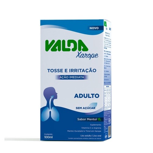 Valda Adulto Sabor Mentol Xarope 100ml