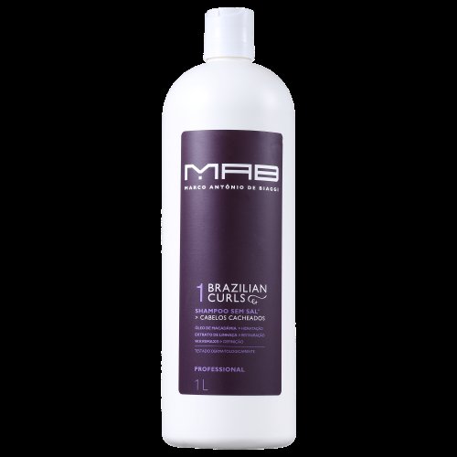 Shampoo Brazilian Curls Tamanho Profissional MAB